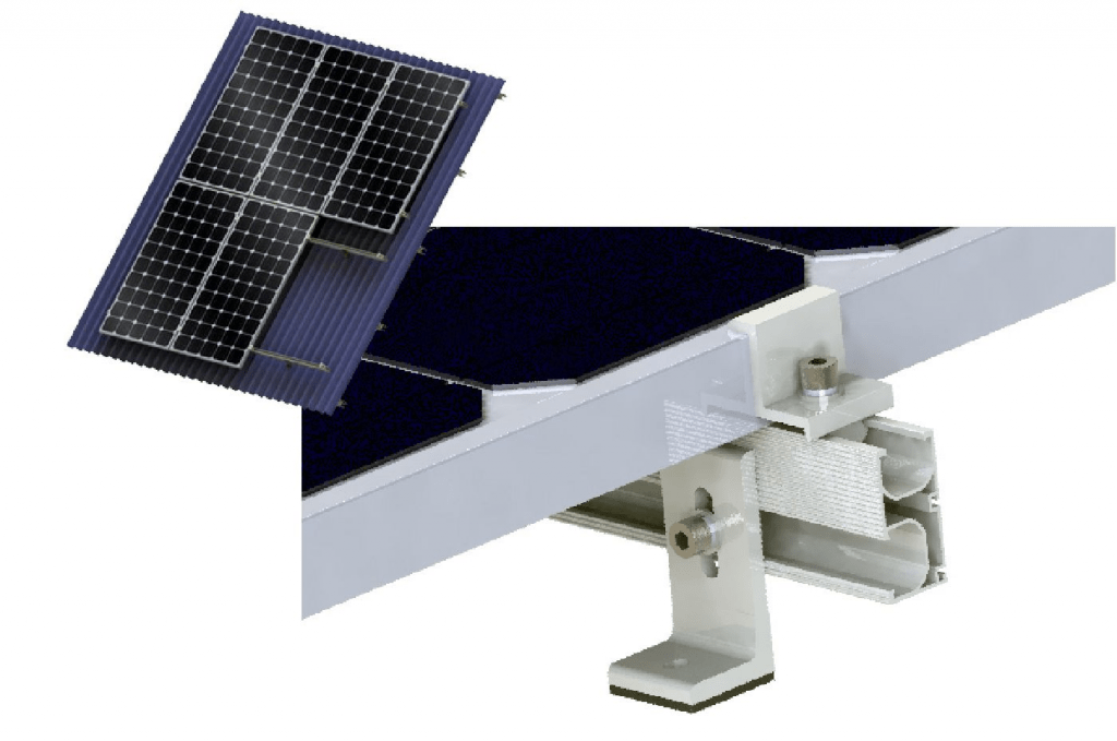 Soporte para Panel Solar FIASA® para Techo Tipo Reticulado 220900140 - FIASA
