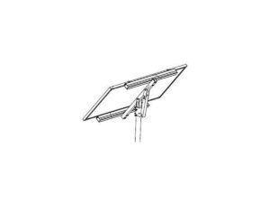 Soporte para Panel Solar FIASA® para Piso Tipo Monoposte 220900150