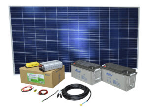KIT SOLAR FIASA® N°3 1640W H/DÍA ENERGÍA SOLAR 230300040