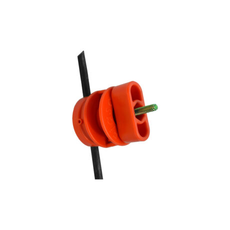 Aislador Carretel con Gancho y Mariposa x 300 unidades para Alambrados Eléctricos | fiasa.com.ar | Fábrica de Implementos Agrícolas