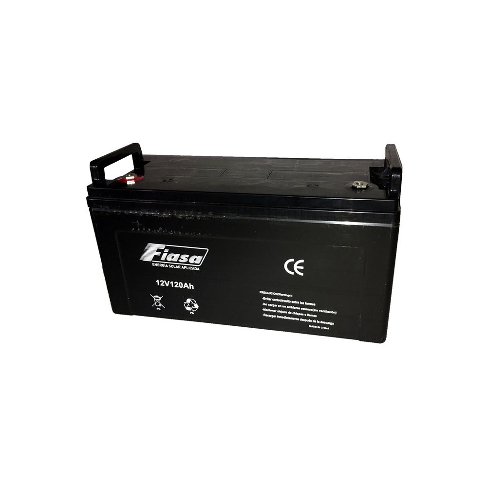 Batería De Gel Ciclo Profundo Fiasa® 120Ah Código 218017111 | fiasa.com.ar | Fábrica de Implementos Agrícolas
