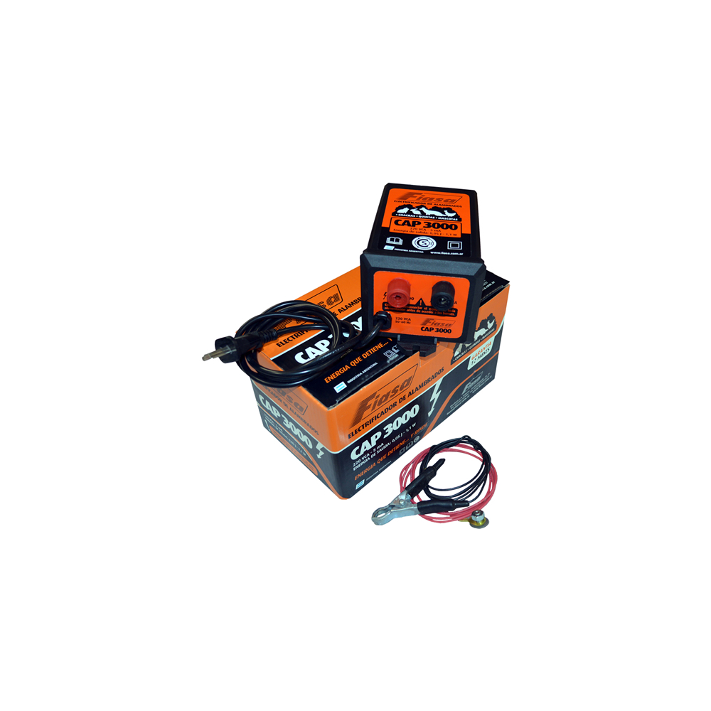 Electrificador de alambrados Fiasa® CAP 3000 220 VOLTS | fiasa.com.ar | Fábrica de Implementos Agrícolas