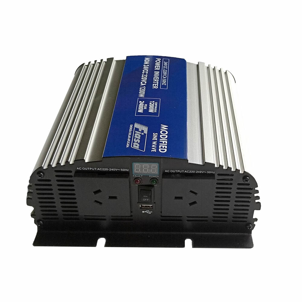 Inversor Off Frid FIASA® 24VCC/220 VCA 1200W 230244008 | fiasa.com.ar | Fábrica de Implementos Agrícolas