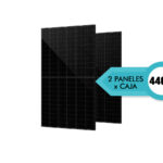 Panel Solar Fiasa® 440w x 2 Unid. Full Screen Black Frame 230441117