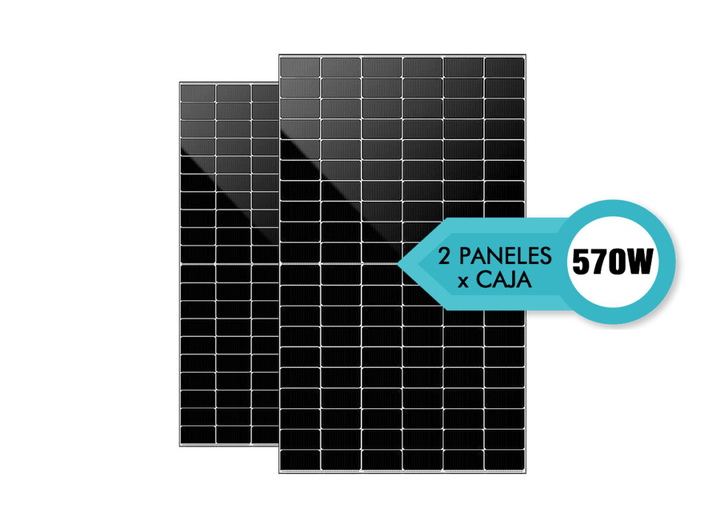 Panel Solar Fiasa® 570w x 2 Unid Full Screen 230570117