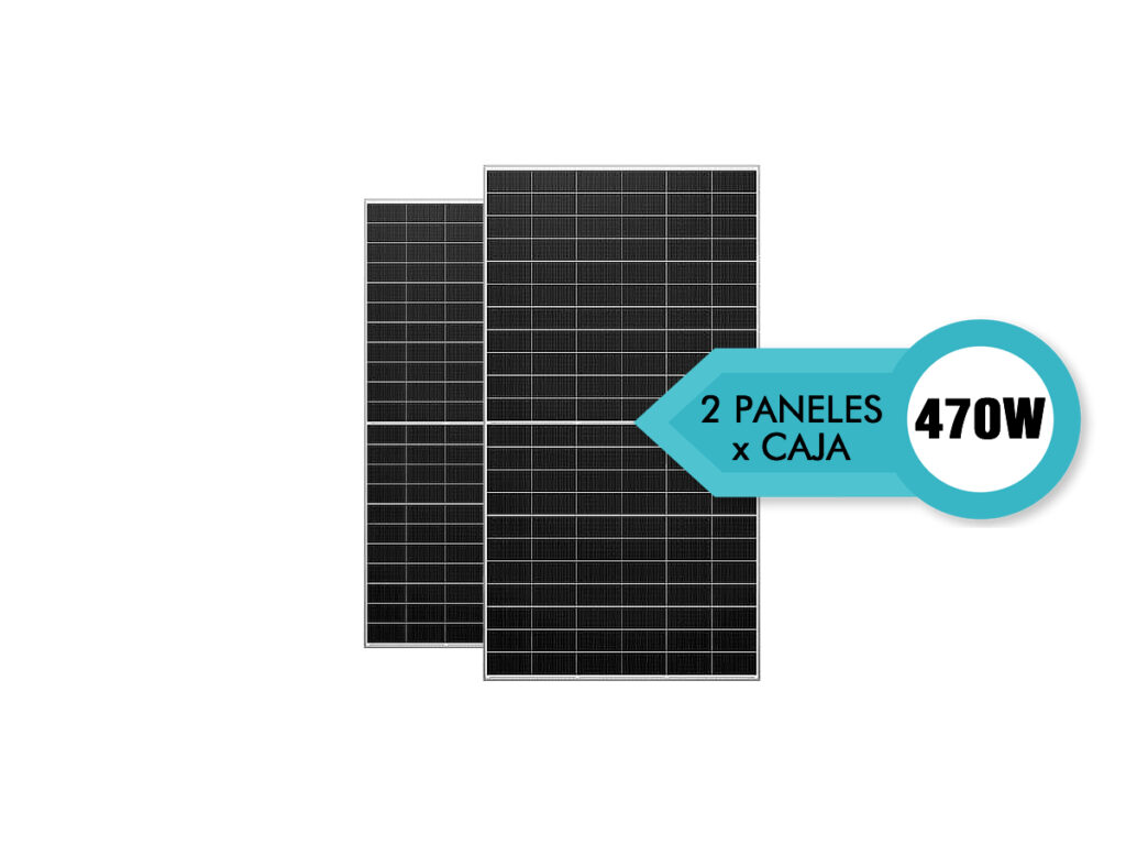 Panel Solar Fiasa® 470w x 2 Unid Bifacial Mono 230472117