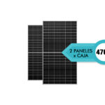 Panel Solar Fiasa® 470w x 2 Unid Bifacial Mono 230472117