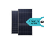 Panel Solar Fiasa® 470w x 2 Unid Bifacial Mono 230472117