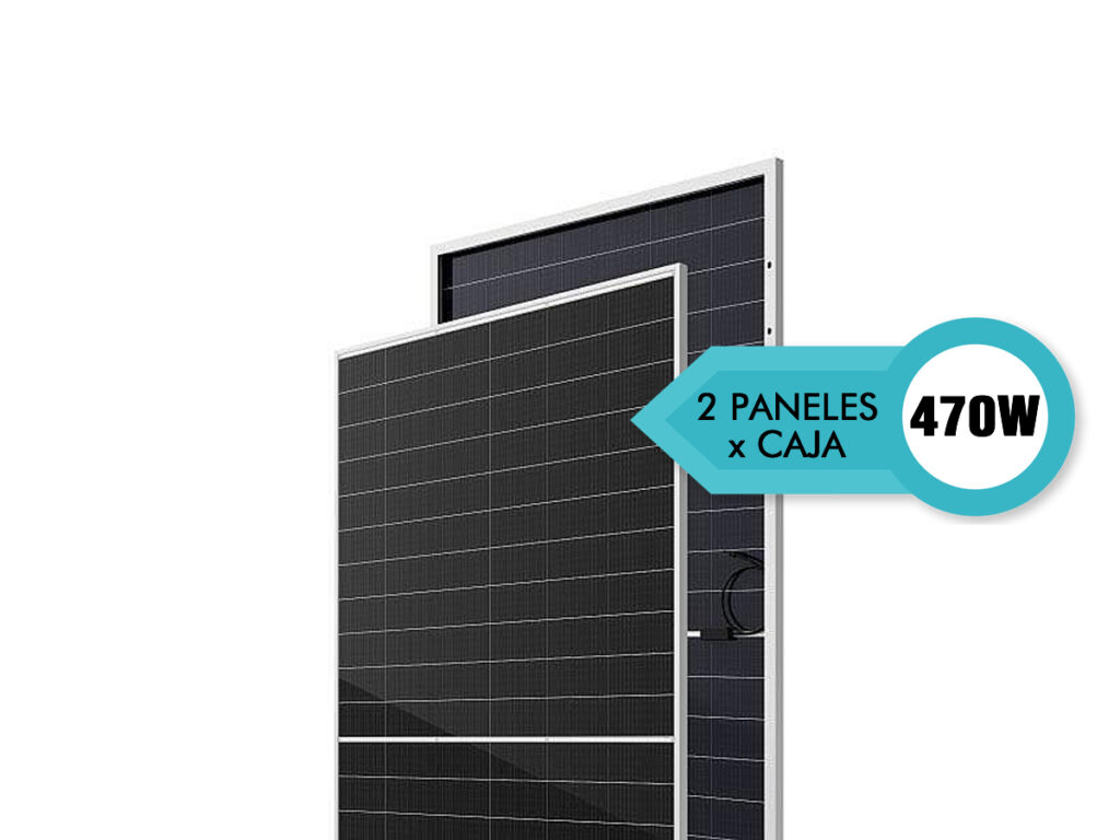 Panel Solar Fiasa® 470w x 2 Unid Bifacial Mono 230472117