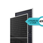 Panel Solar Fiasa® 470w x 2 Unid Bifacial Mono 230472117