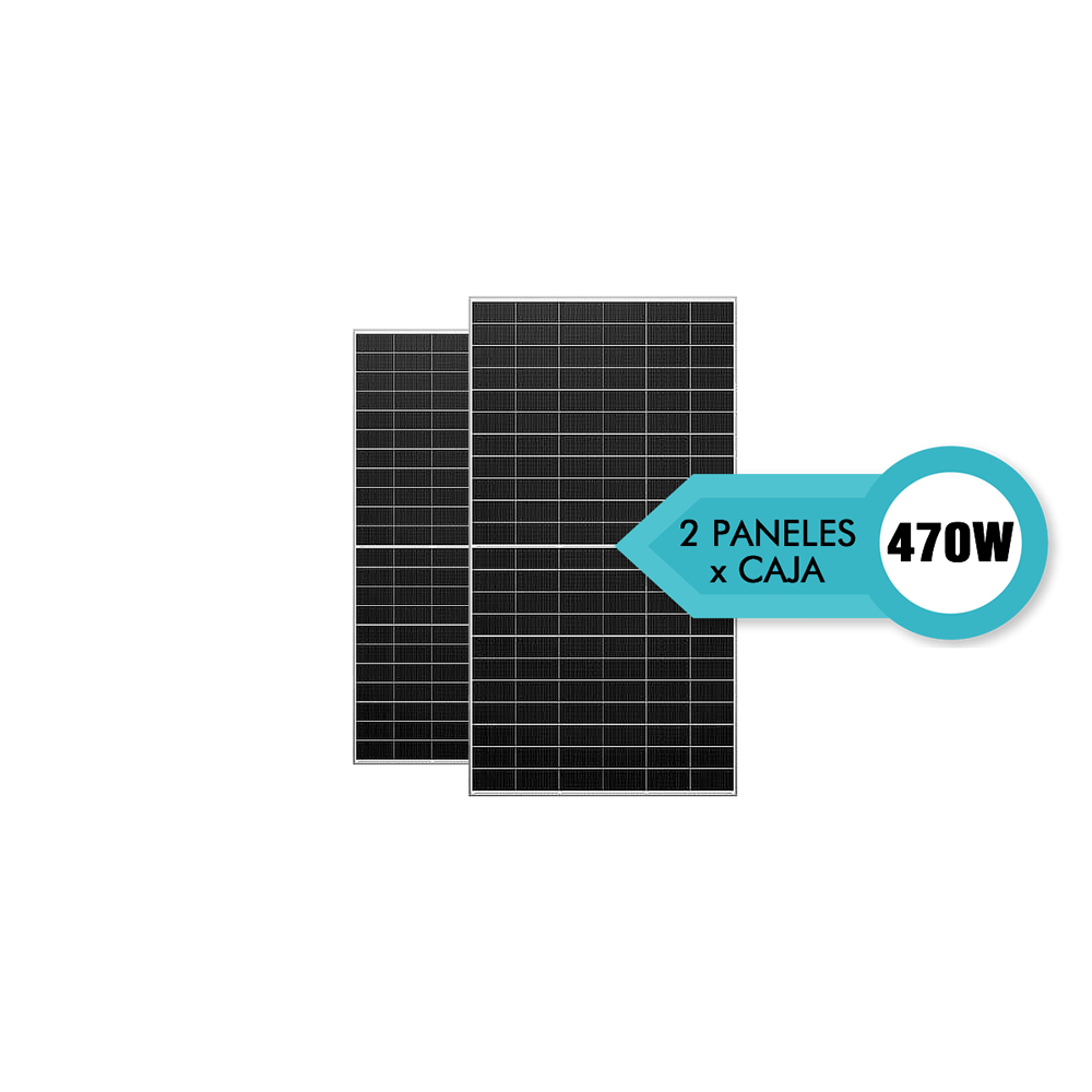 Panel Solar Fiasa® 470w x 2 Unid Bifacial Mono 230472117