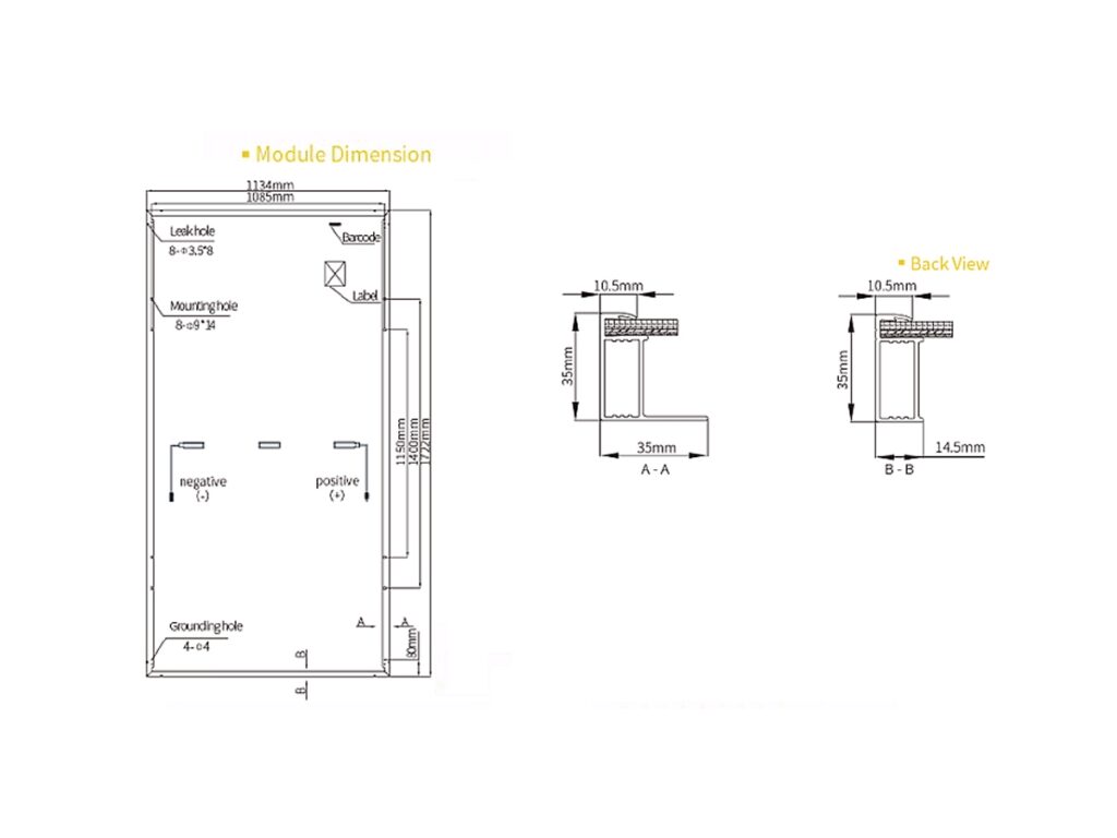 Panel Solar FIASA® 410W 24V Monocristalino 230410000