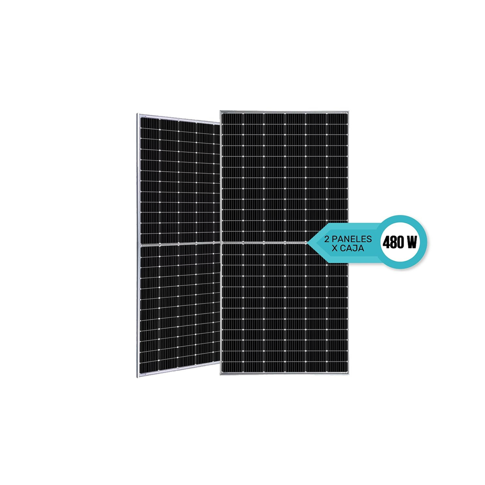 Panel Solar FIASA® 480W 7M120N BHC x 2