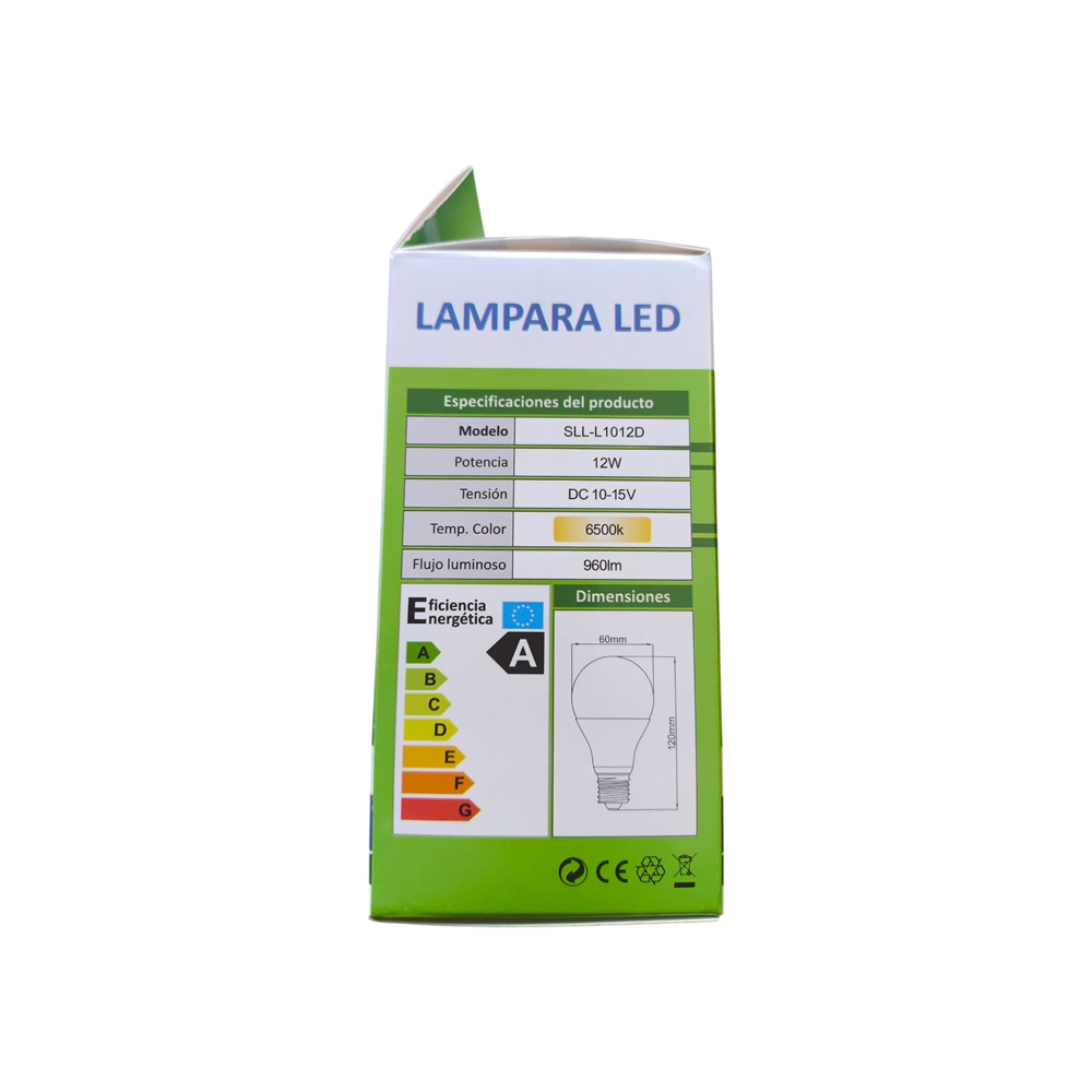 Lámpara LED Fiasa® 12W 12V Caja x 10 unidades 220500910